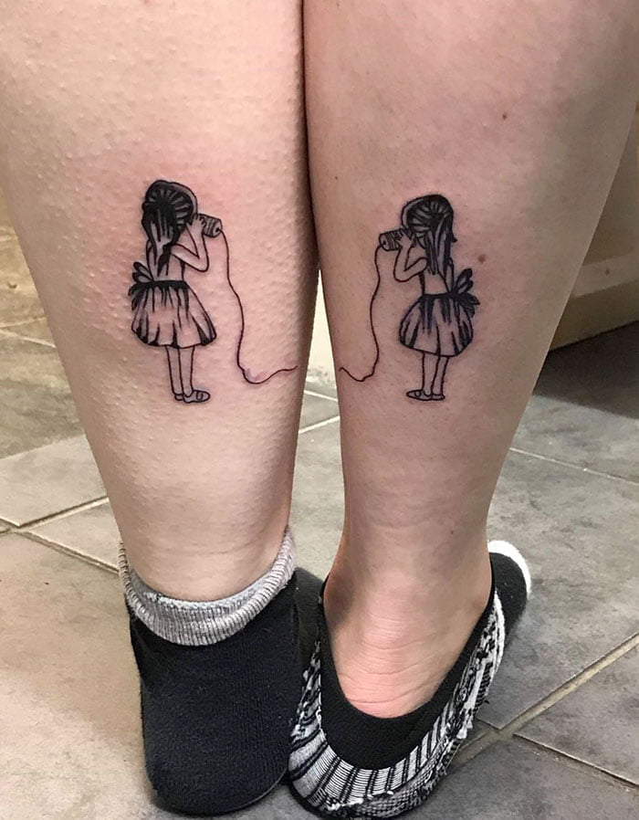 Tatuagem de melhores amigas