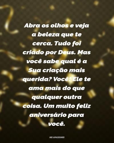 Mensagens bíblicas de aniversário