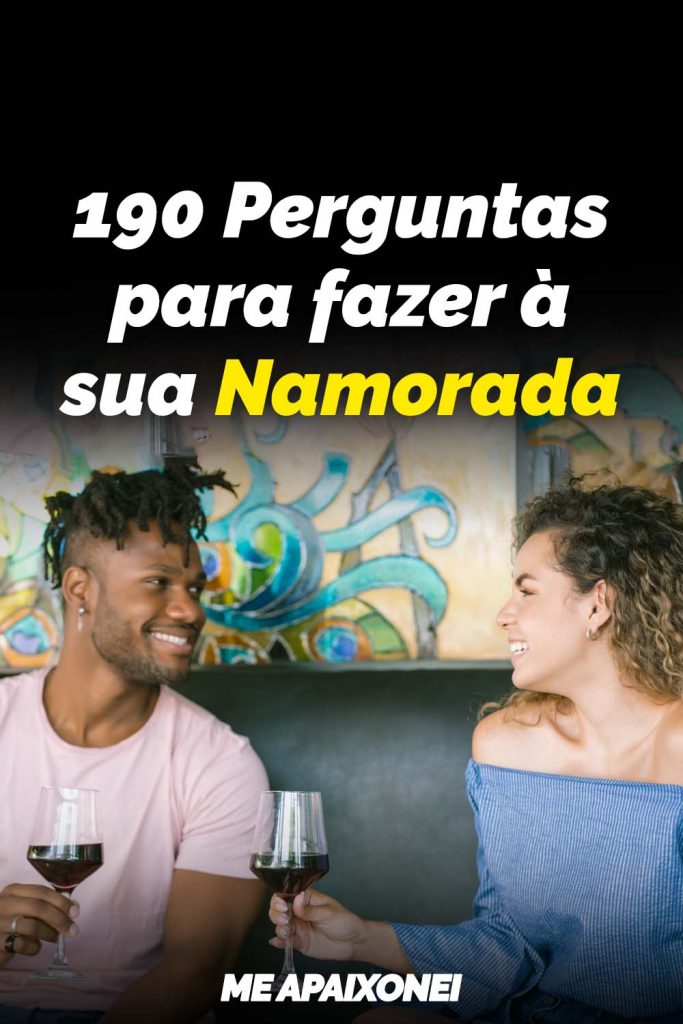 perguntas para namorada