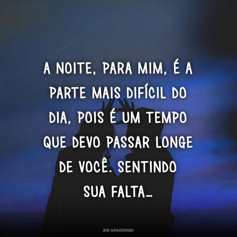 Frases de boa noite amorosas