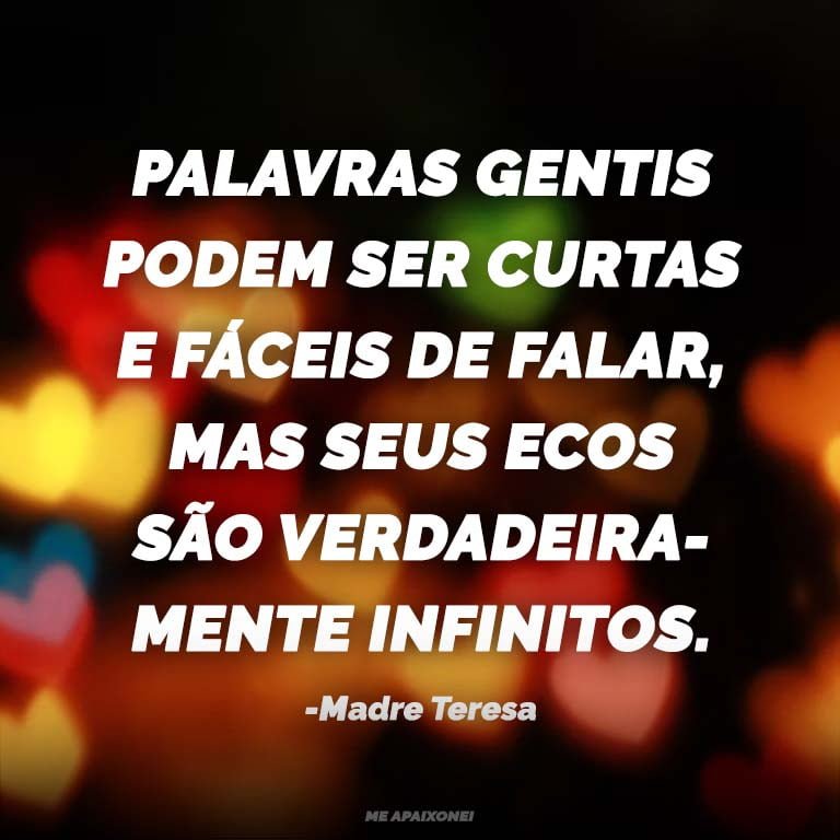 Madre Teresa de Calcutá Frases