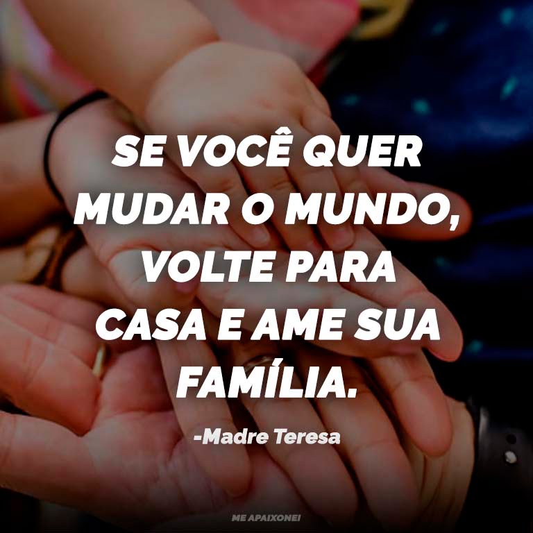 Madre Teresa de Calcutá Frases