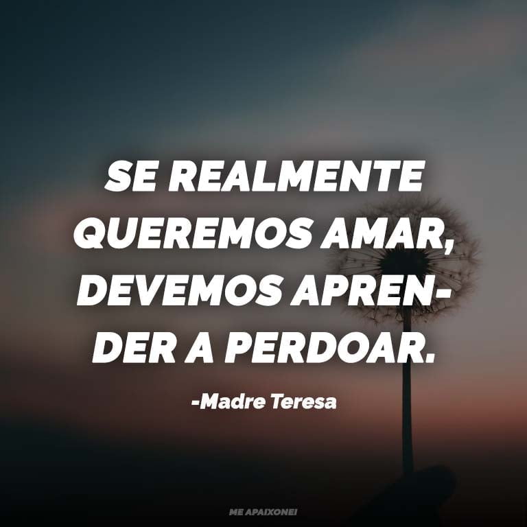 Madre Teresa de Calcutá Frases