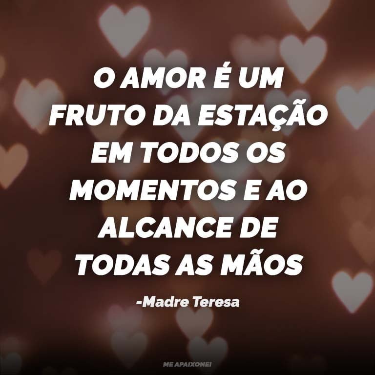 Madre Teresa de Calcutá Frases