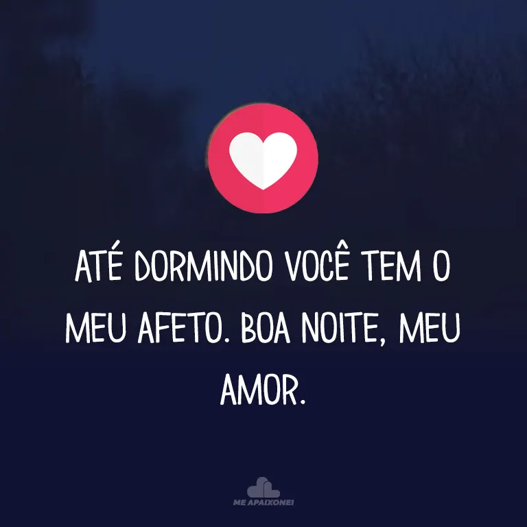 Boa noite com carinho de Deus