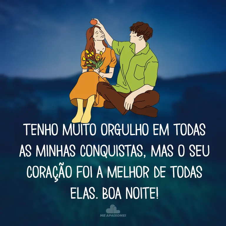Frases de boa noite com carinho