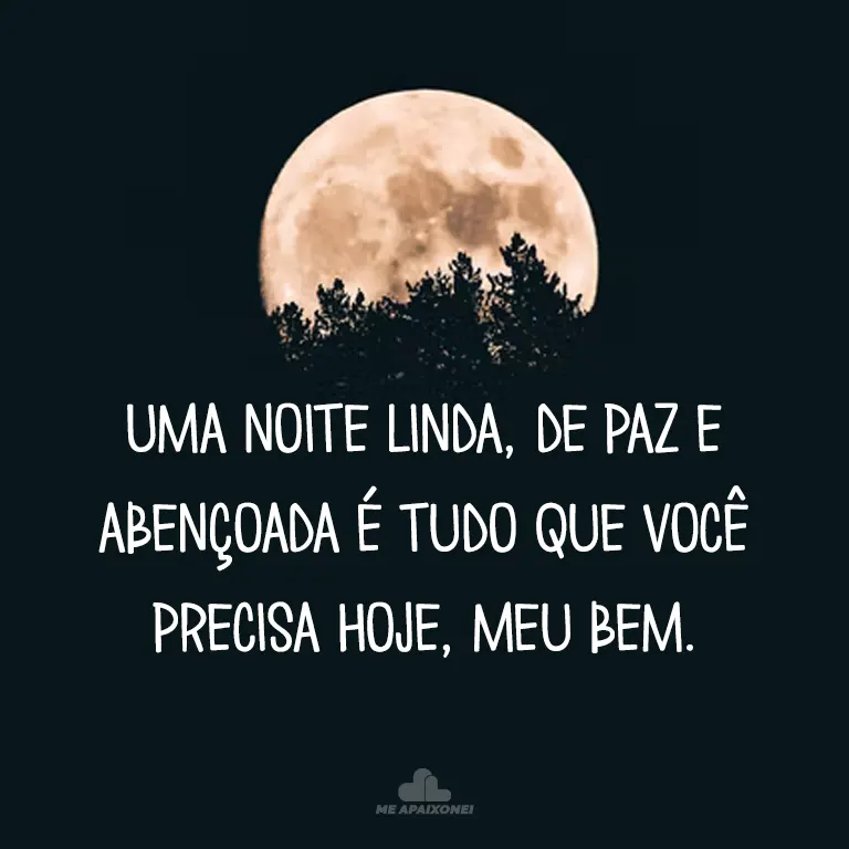 Boa noite com carinho de Deus