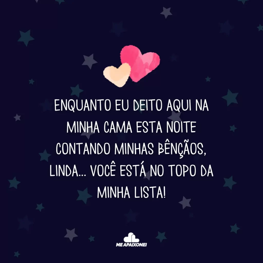 Mensagens de boa noite especial