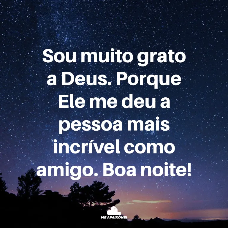 Mensagens de boa noite lindas para amigos