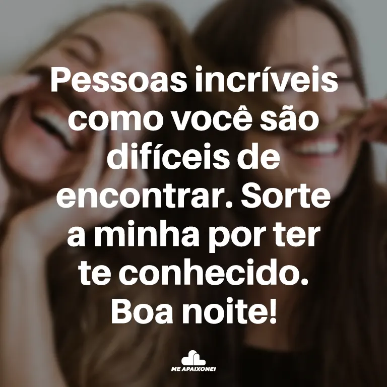 Mensagens de boa noite para amiga