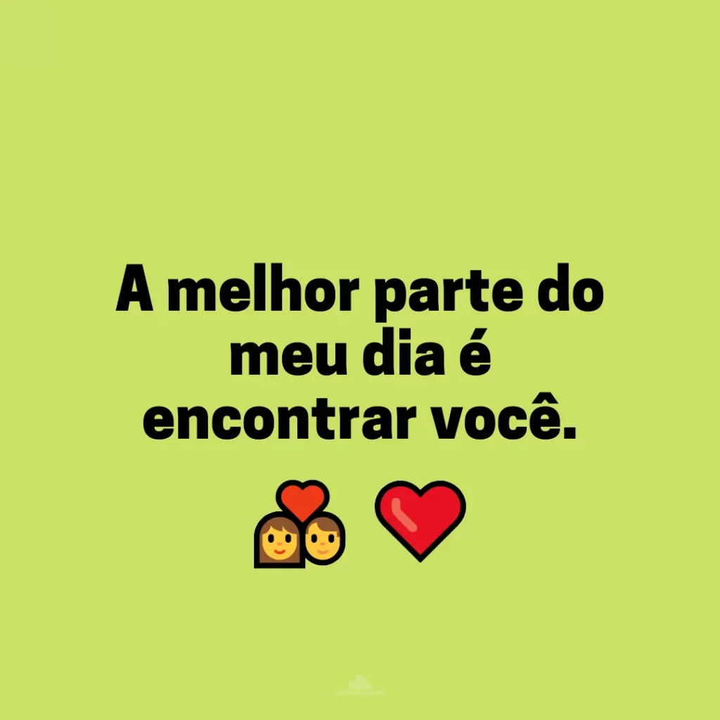 Elogios para namorada