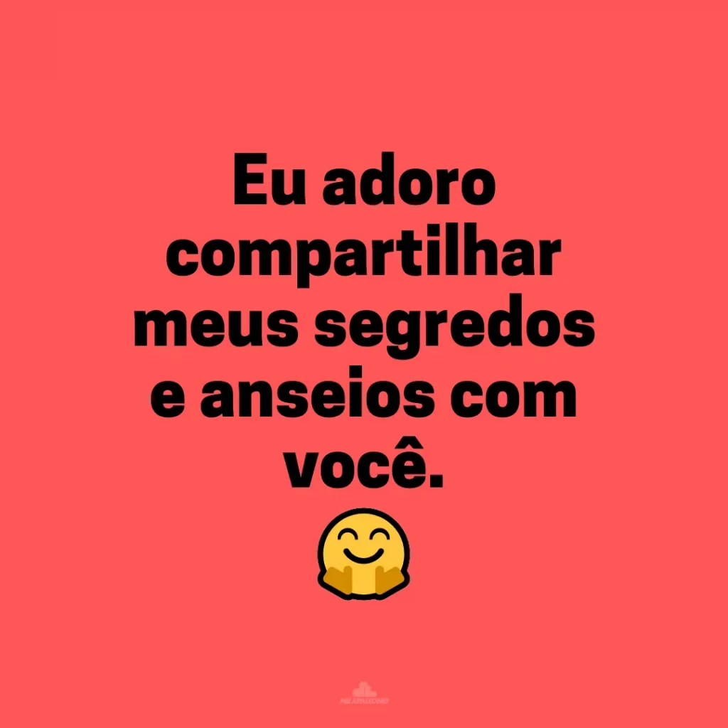 Elogios para namorada