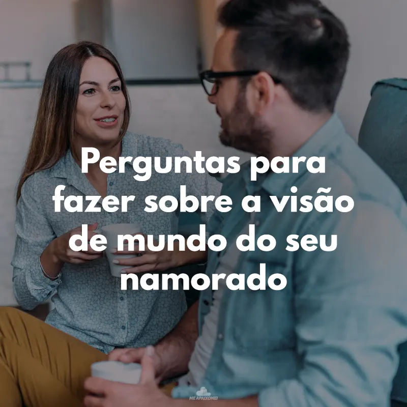 Casal conversando