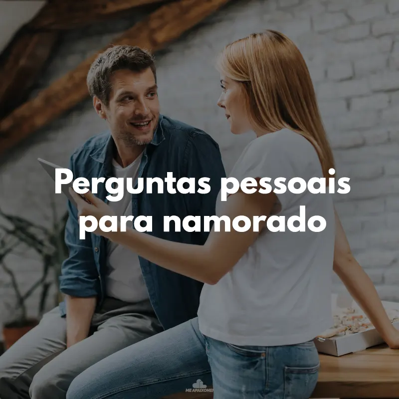 Casal conversando