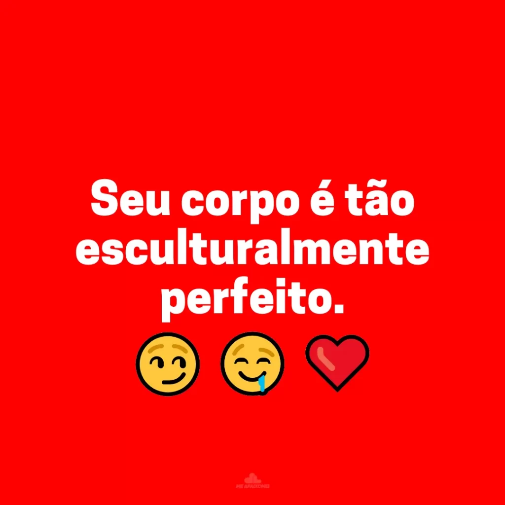 Elogios para namorada