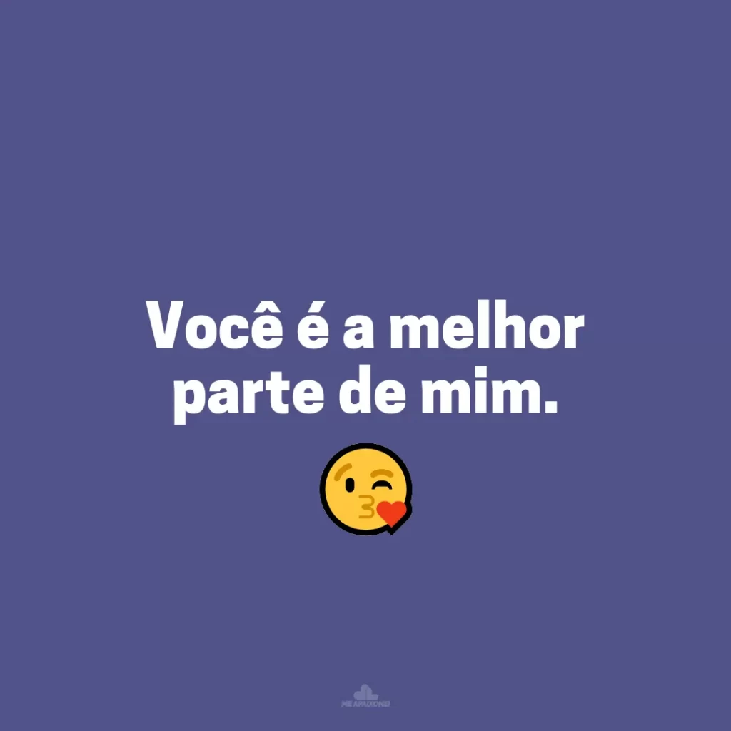 Elogios para namorada