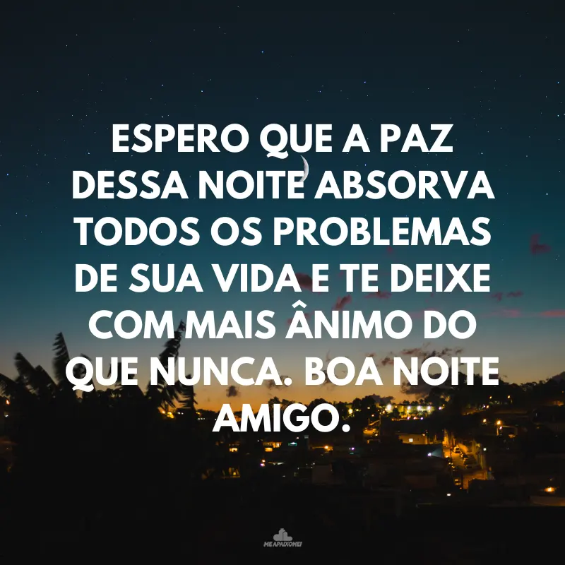 reflexão boa noite com deus
