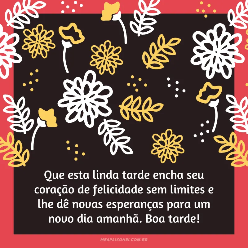 Mensagens de boa tarde para Whatsapp