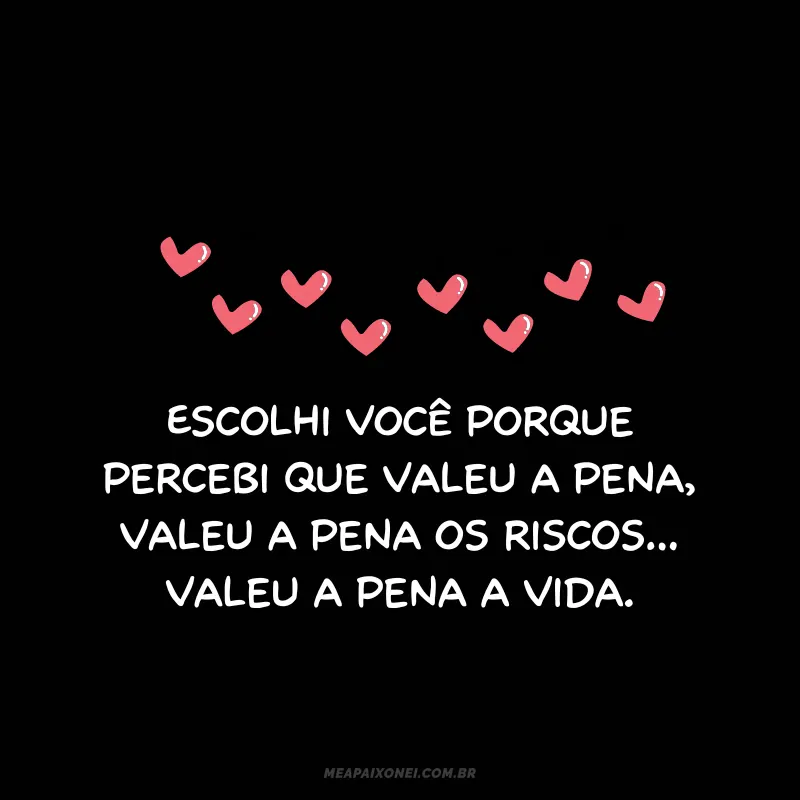 Versos de amor para namorado