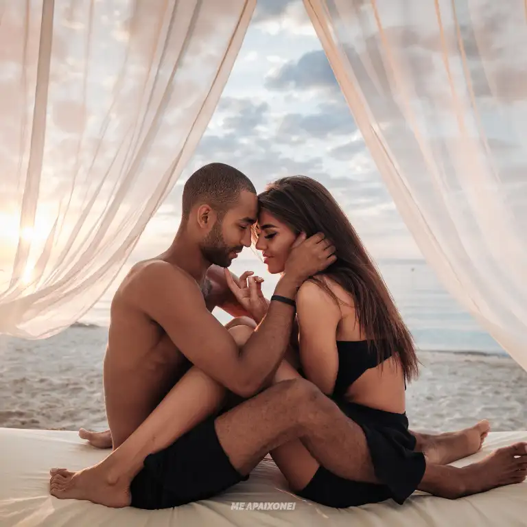 Poses para foto de casal romântico