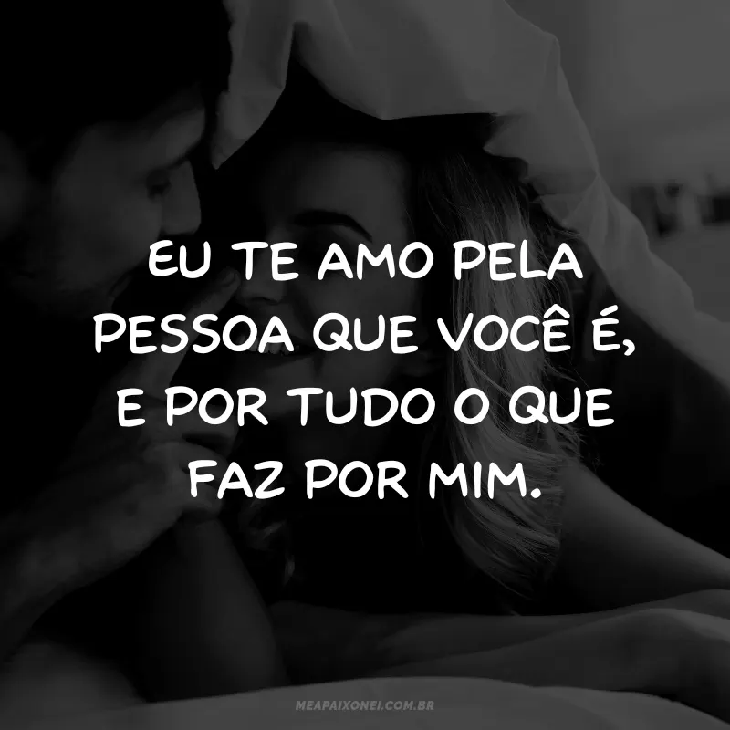 Declarações de eu te amo meu amor para impressionar alguém especial