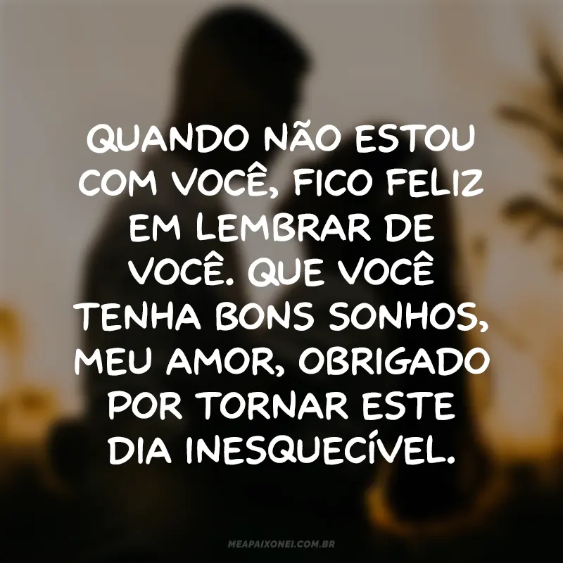 Frases de boa noite para quem namora à distância