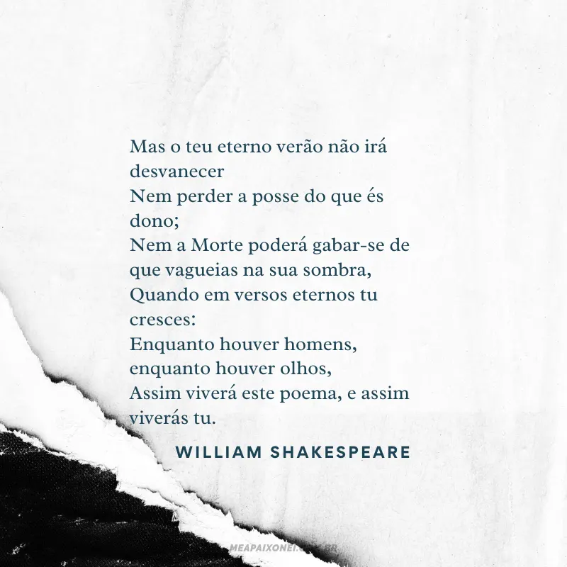 Poemas de amor - William Shakespeare