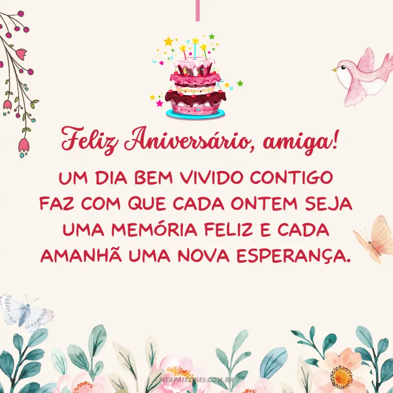 Frases de aniversário para amiga que a farão chorar de emoção