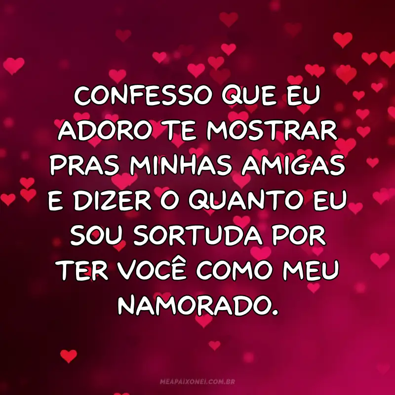 Background de coração com mensagens de Amor curtinhas para Enviar no WhatsApp