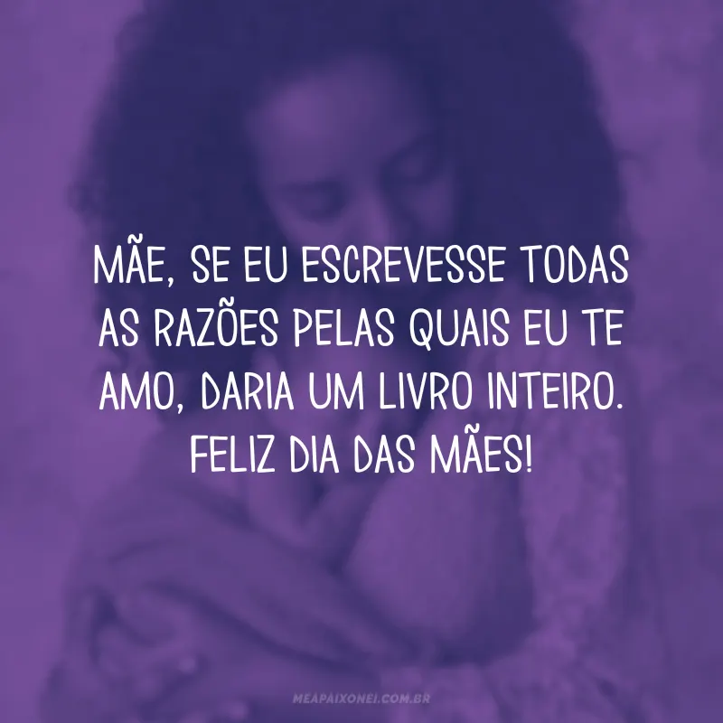 Mensagens para o Dia das Mães