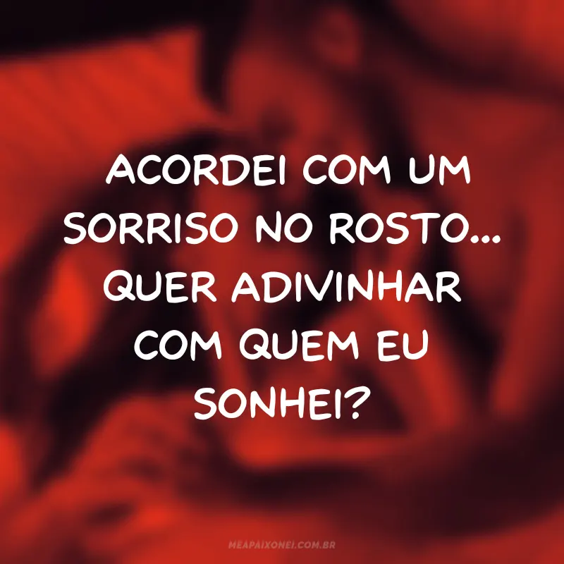 Mensagens de flerte para enviar à noite