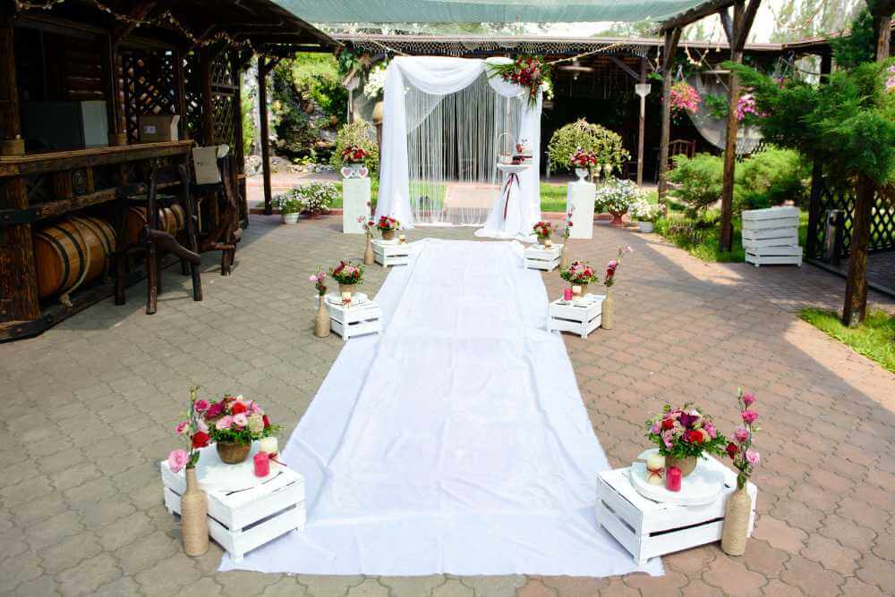 Foto de decoração de casamento