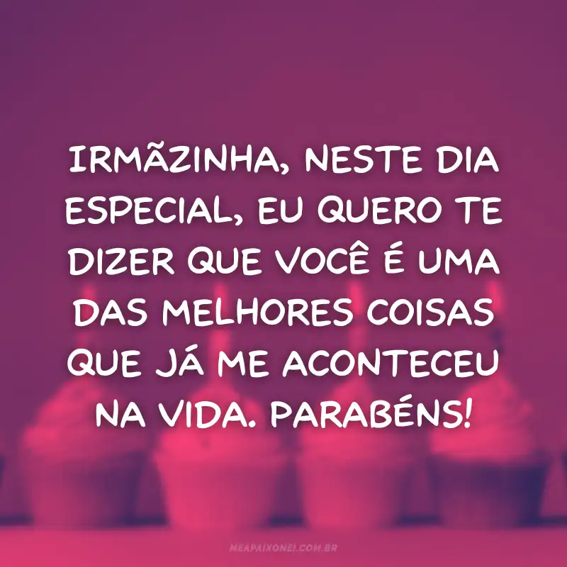 Mensagens de aniversário para irmã emocionante que ela vai adorar