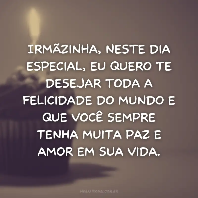 Mensagens de aniversário para irmã emocionante que ela vai adorar