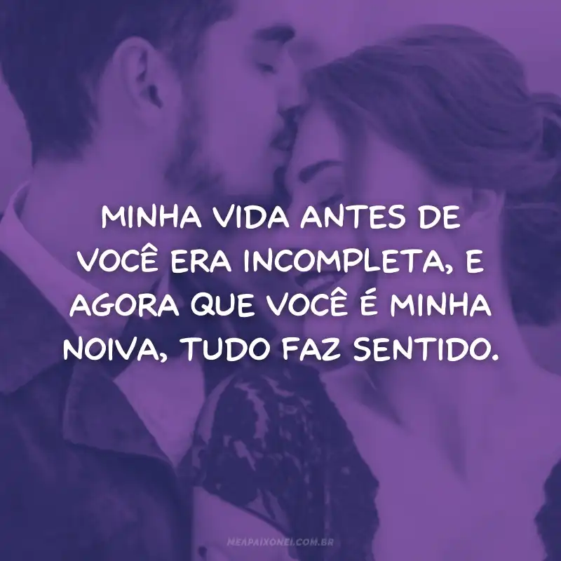 Frases de amor para noiva