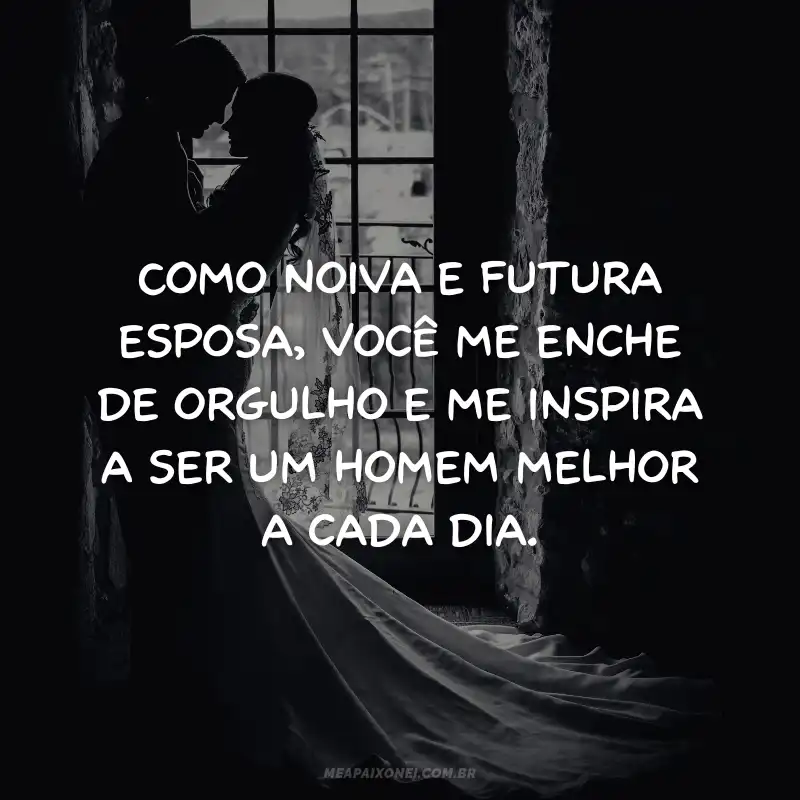Mensagem de amor para noiva