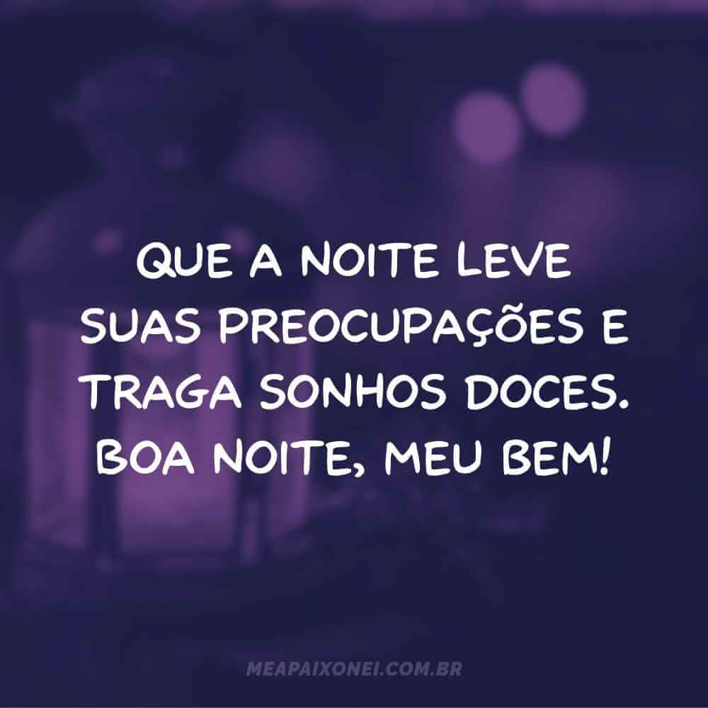 frase de boa noite para status