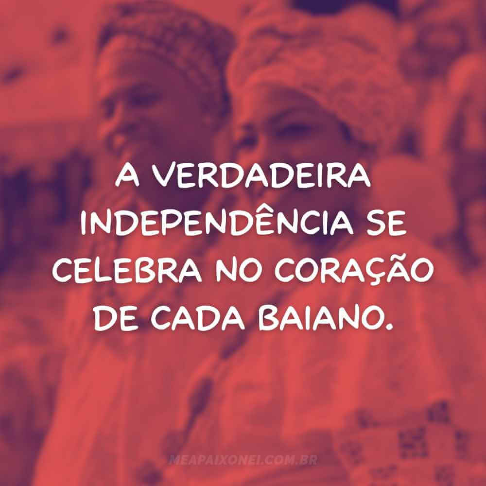 frases do dia da independência da bahia