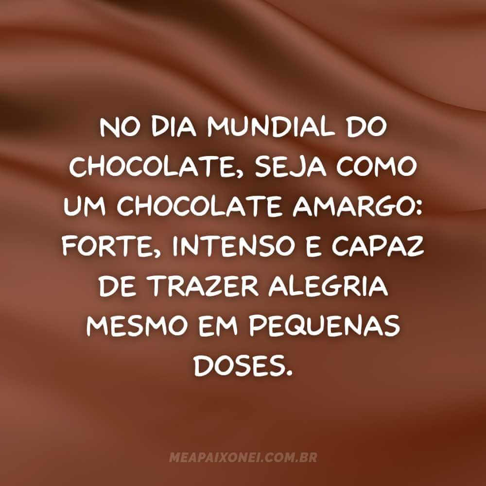frases de chocolate