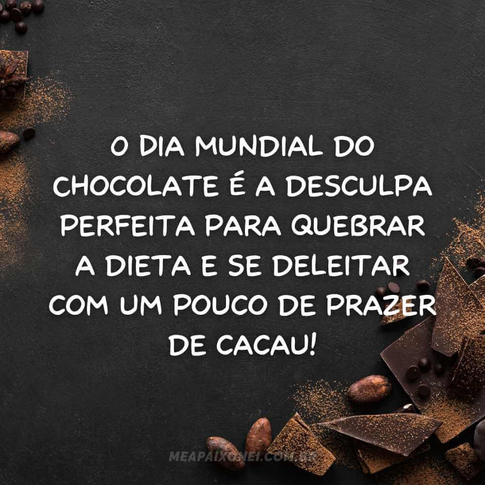 frases de chocolate