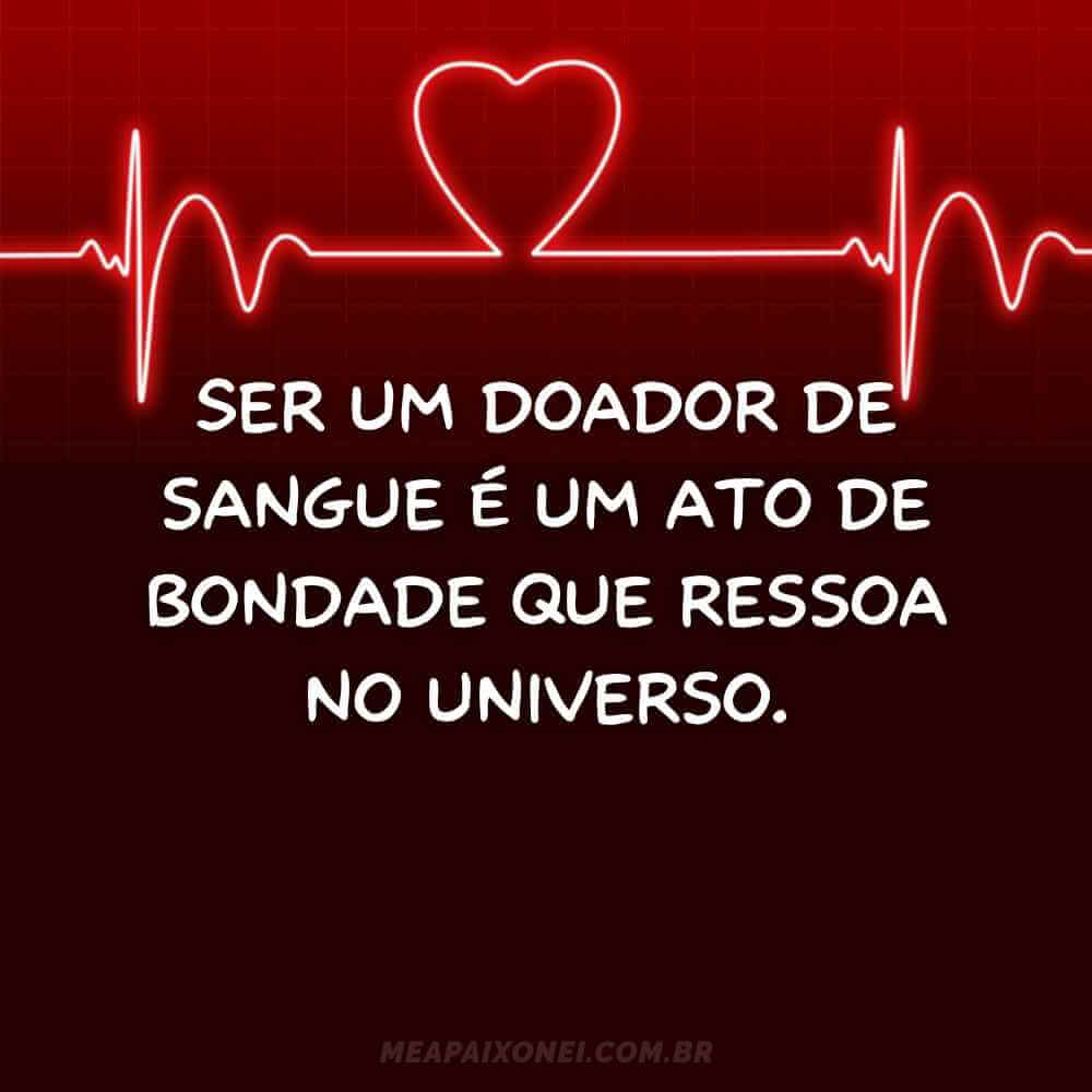 Doar sangue frases