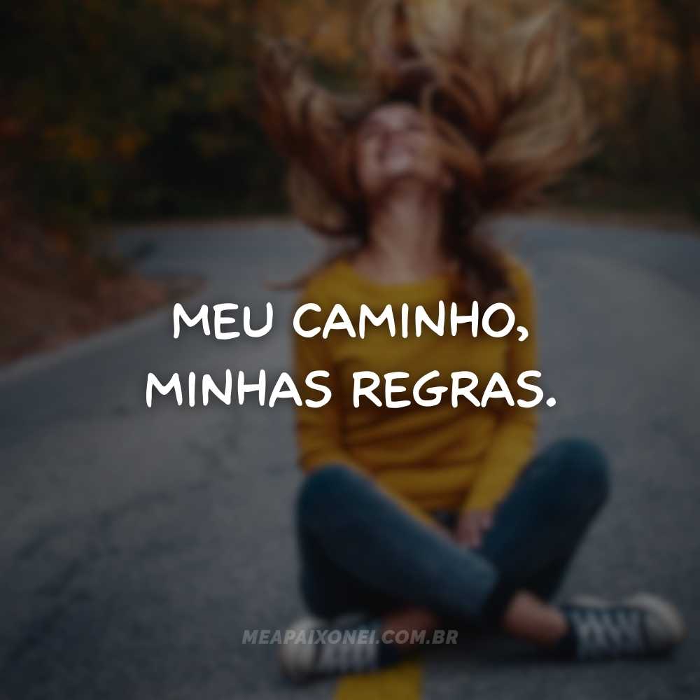 Frases curtas para fotos sozinha