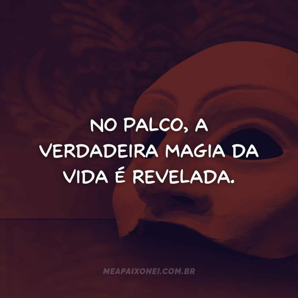 frases do Dia do Teatro