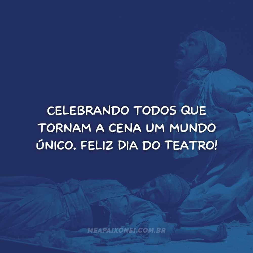 frases do Dia do Teatro