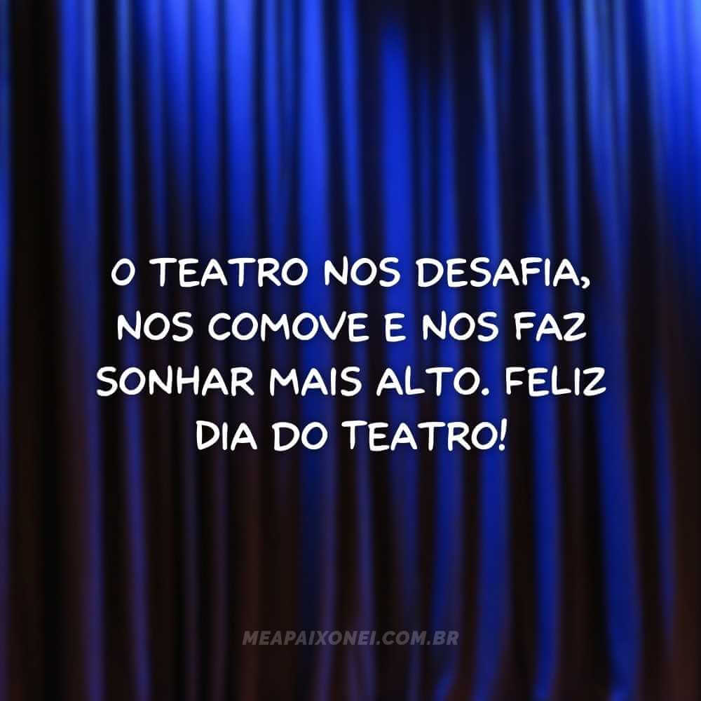 frases do Dia do Teatro