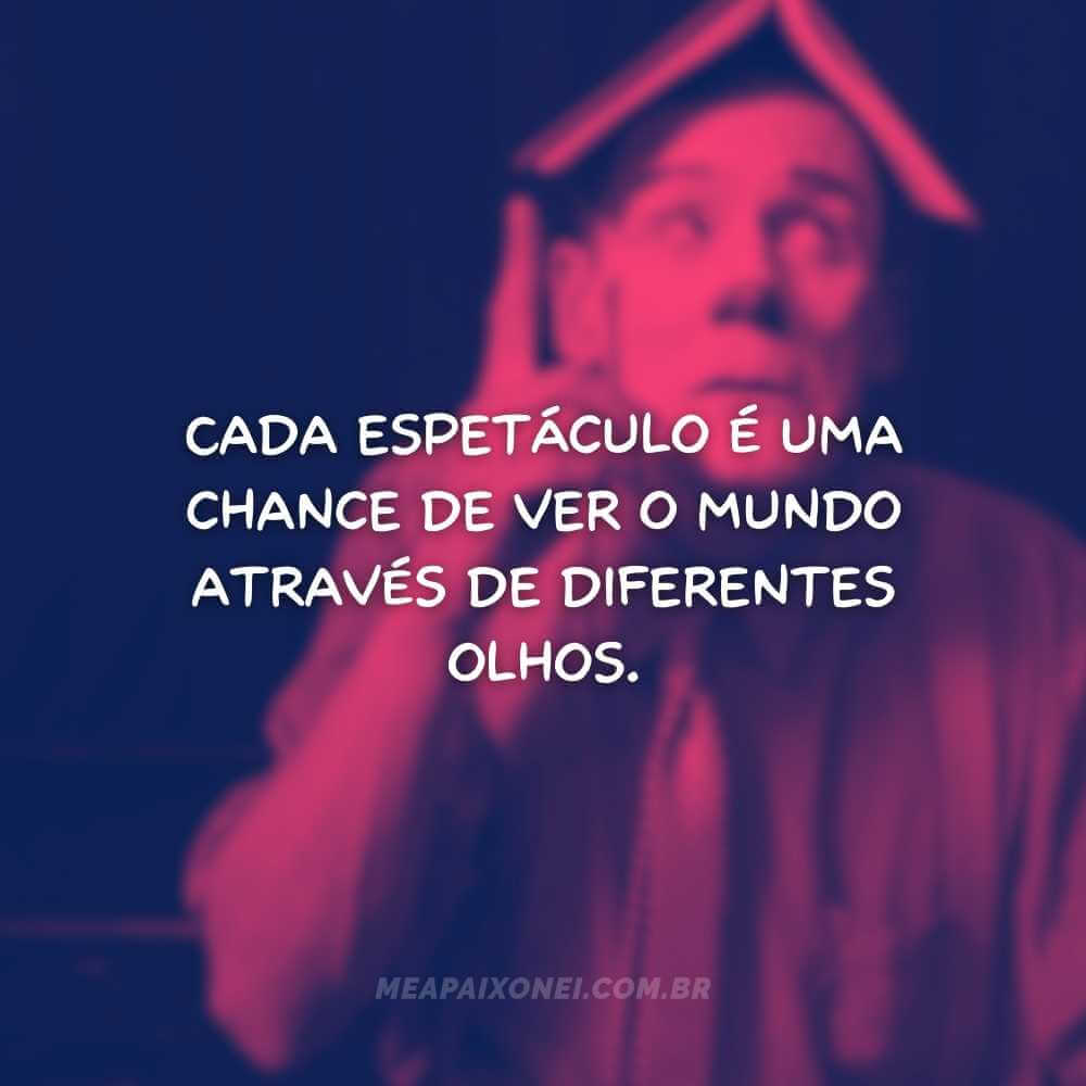 frases do Dia do Teatro