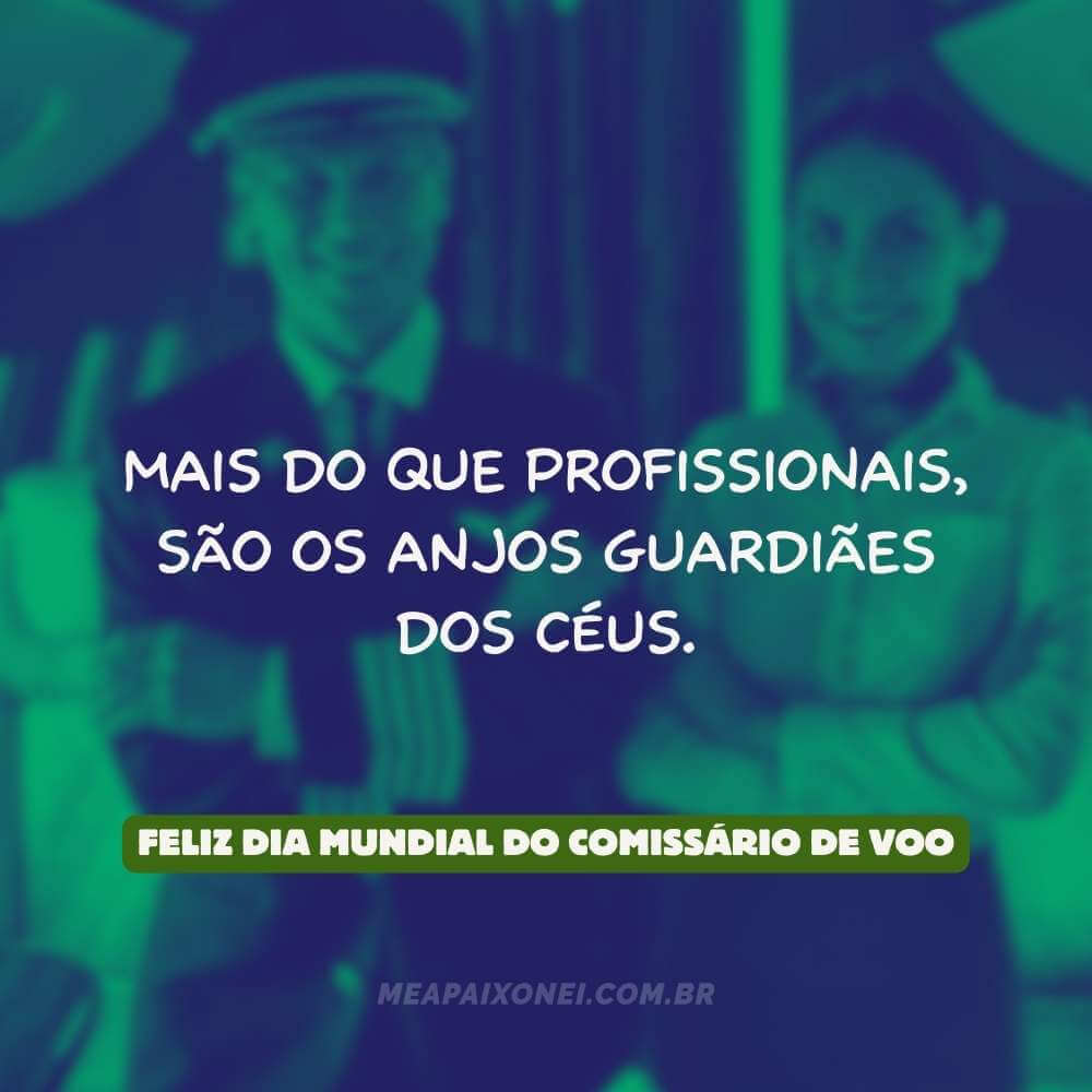 Frases do Dia Mundial do Comissário de Voo