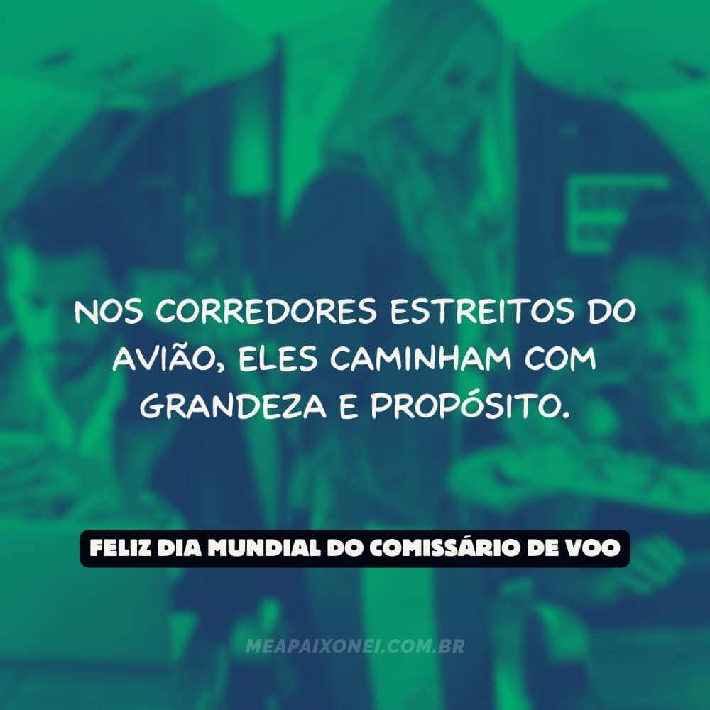 Frases do Dia Mundial do Comissário de Voo