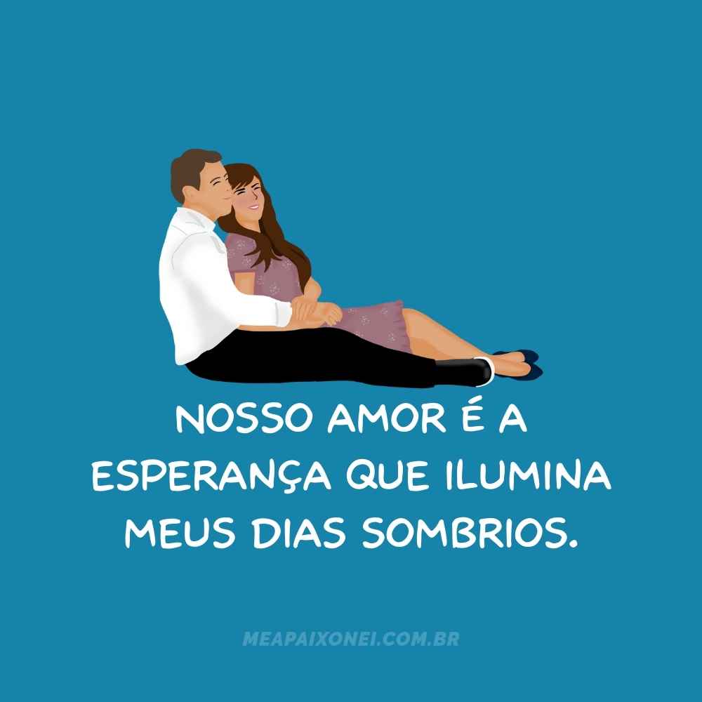Frases de amor cheias de esperança