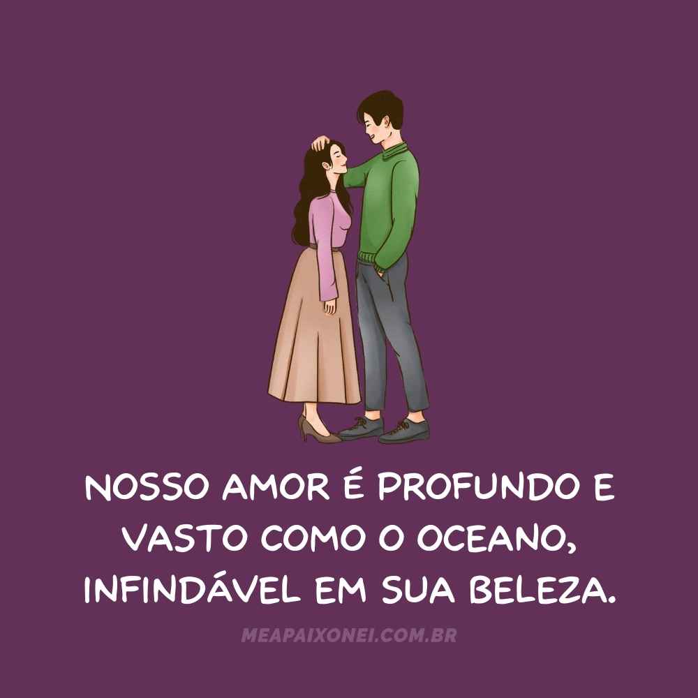 Na cadência da natureza: frases de amor e serenidade